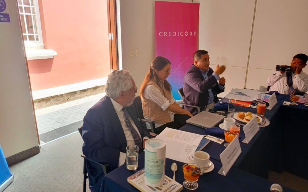 Nuestro Rector participó como panelista en la presentación de los últimos resultados del Índice de Inclusión Financiera Regional