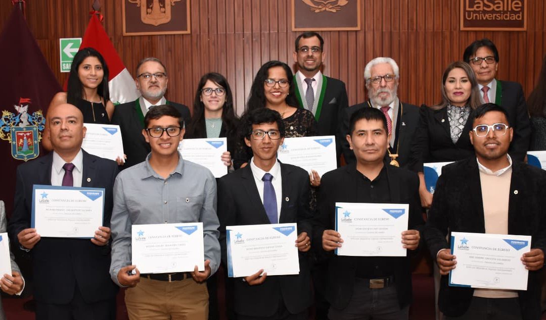 Ceremonia de egresados de la Escuela de Posgrado