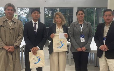 Estudiante de Derecho de ULASALLE gana el primer puesto en concurso de declamación de Universitas 2025