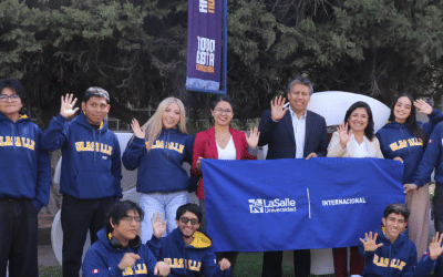 Estudiantes de la ULASALLE viven una experiencia de intercambio académico en Colombia